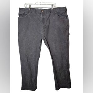 Dickies Duck Cloth Grey Carpenter Pants Men's Size 42 x 32